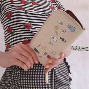 Ghost Pop ; Cute Long Wallet with Prints